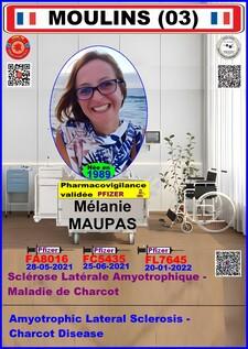 MAUPAS, Mélanie, Moulins, Allier, Charcot, SLA, Effets Indésirables des Vaccins,